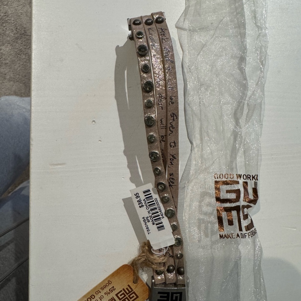 BKE Metallic Studded Bracelet